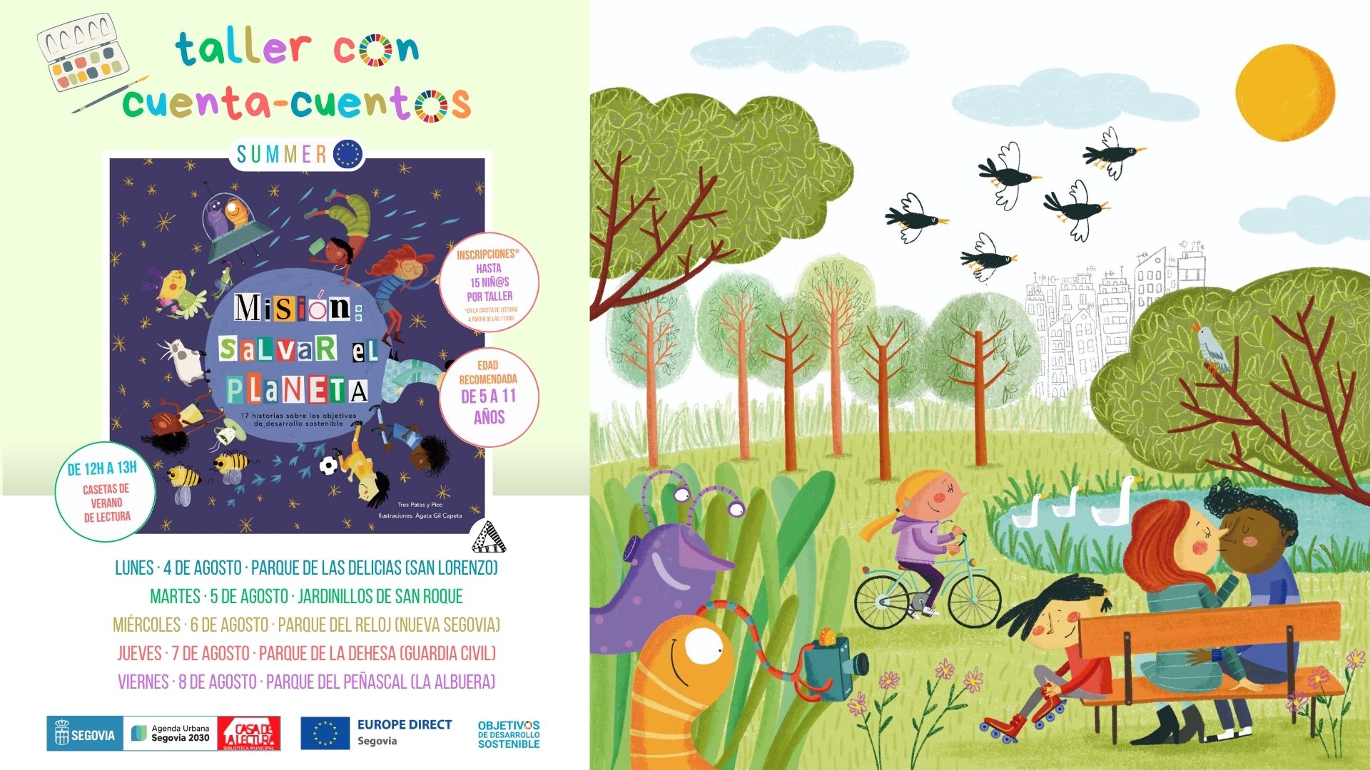 SummerEU: Taller con Cuentacuentos ODS