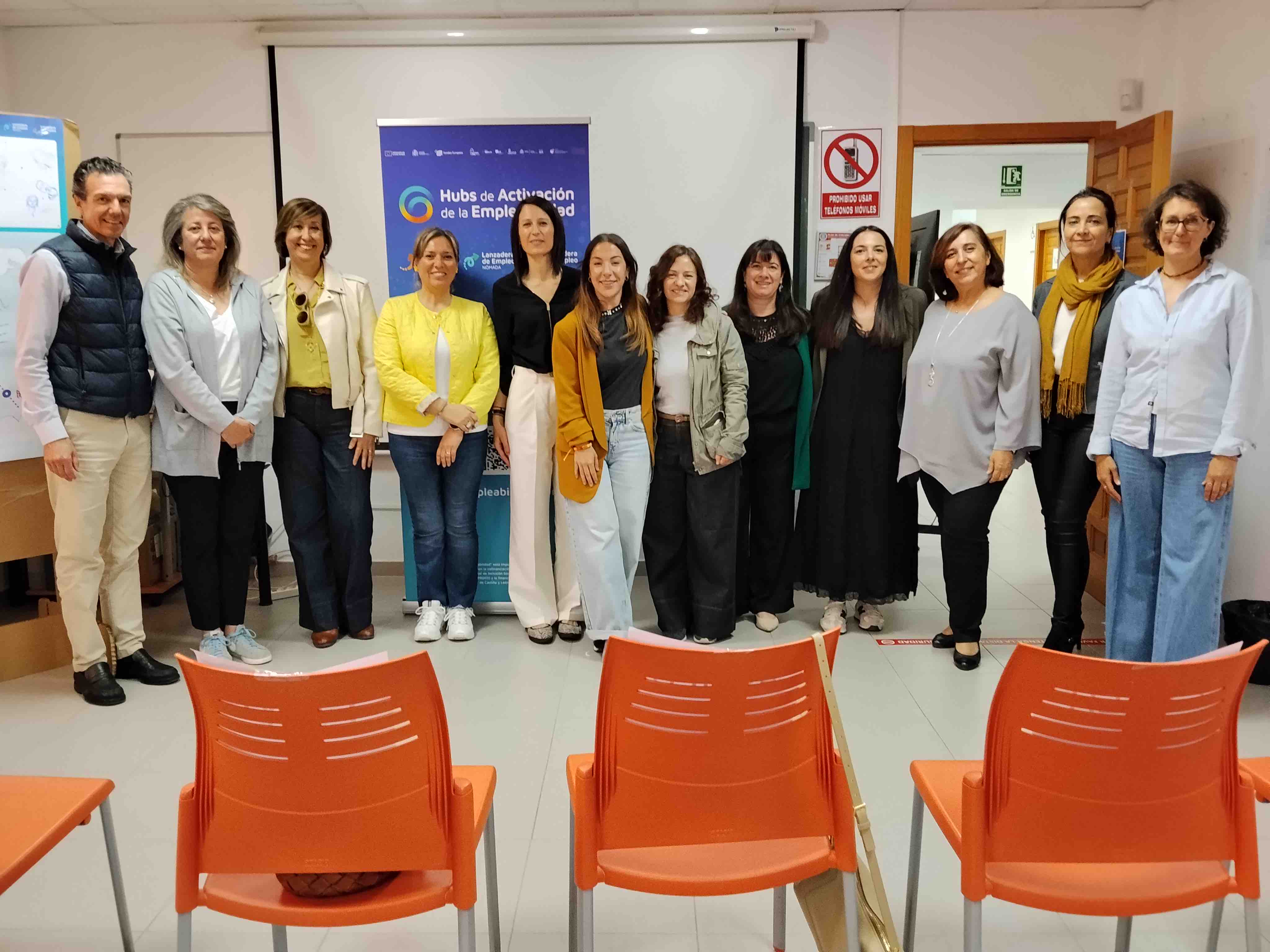 visita institucional a la Lanzadera de Empleo