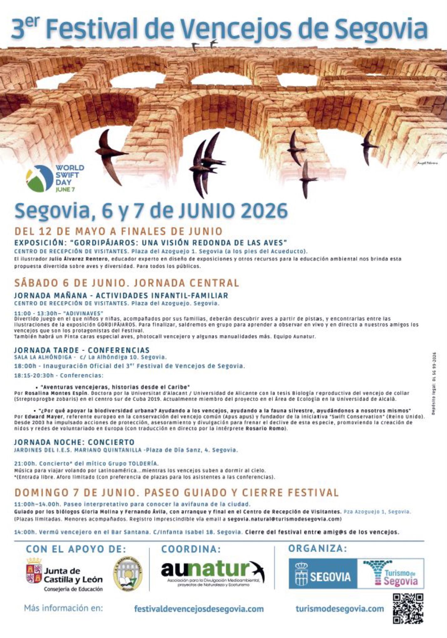 Cartel Festival Vencejos 2026