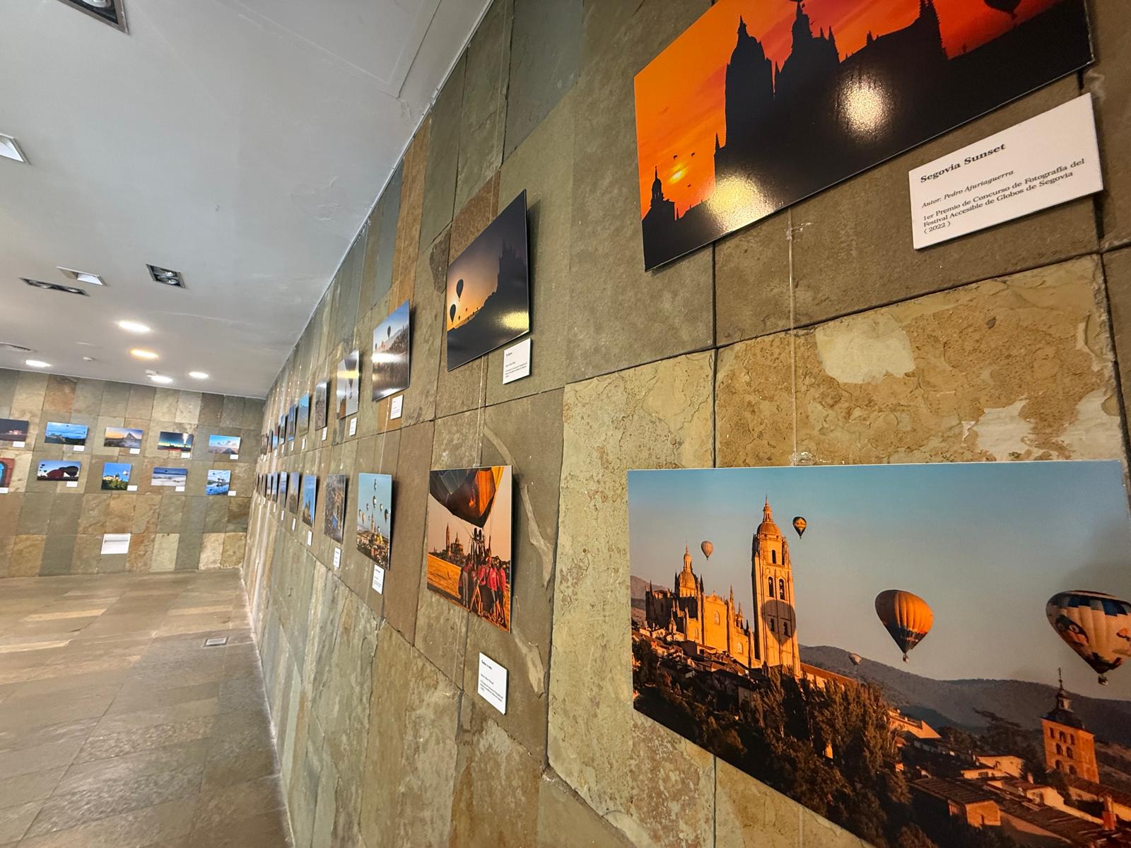 El Centro de Recepción de Visitantes se adelanta al Festival de Globos con la muestra Segovia, la ciudad de los globos 