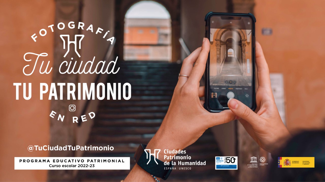Cartel tu ciudad tu patrimonio