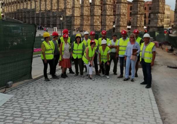 2018-10-02 Visita alumnos FP obras calle San Juan