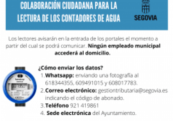 Lectura contadores de agua