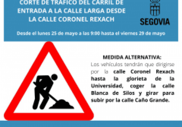 Corte de tráfico Coronel Rexach