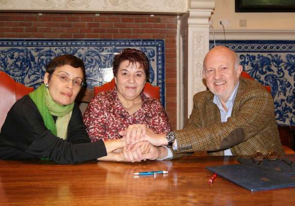 2016-02-25 firma convenio Ayuntamiento Fundación Orange