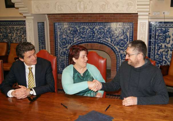2016-05-31 convenio con la Asociación para el Estudio Geoarqueológico del Cuaternario Ibérico