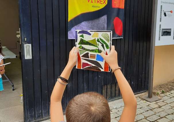 Talleres infantiles vidrio Vitrex
