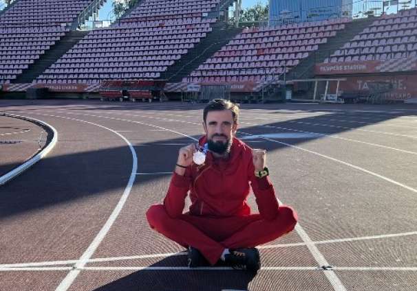 Ángel Luis Canto Gómez subcampeón mundial de 1.500(m45)