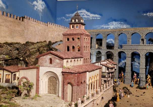 Belén del Ayuntamiento en la Alhóndiga Santa Columba