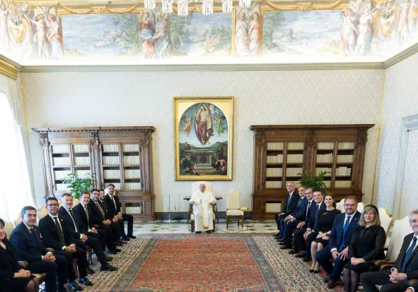 El Papa Francisco recibe a las Ciudades Patrimonio de los alcaldes de las ciudades Humanidad 4