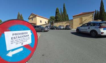 El Cementerio municipal de Segovia preparado para la celebración del Día de Todos los Santos