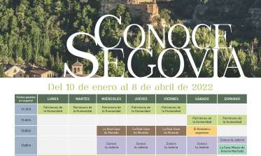 CARTEL CONOCE SEGOVIA
