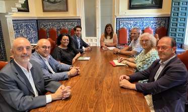 Reunión entre el Ayuntamiento de Segovia y FESTUR