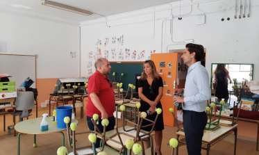 Visita obras colegios Fuentemilanos