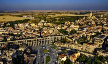 Segovia Globo Casco Acueducto Catedral Alcazar