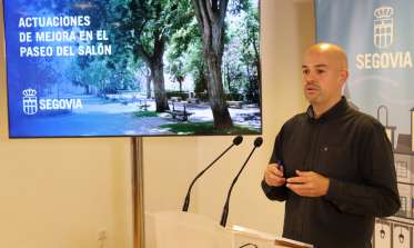 Ángel Galindo presenta el Plan de mejoras Paseo del Salón.
