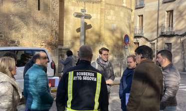 Reunión preparatoria de las obras del eje Catedral-Alcázar