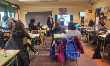 CEIP Fray Juan de la Cruz taller educativo ciclo Lúcete con la Energía