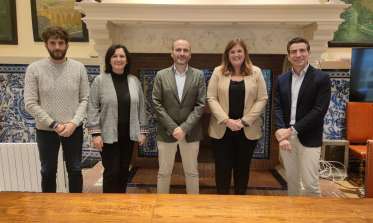 Reunión alcaldesa con Fundación Orange