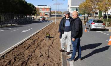El Ayuntamiento renovará parterres arbustivos en el barrio de Nueva Segovia con más de 2.000 unidades