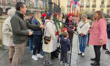 Villancicos ucranianos en agradecimiento a la ciudad