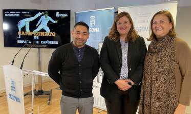 Rueda de prensa de la presentación del Campeonato de España de Capoeira