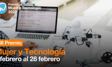 Cartel Premio Mujer y Tecnologia 2023