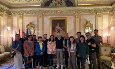 Visita turismo e influencers chinos