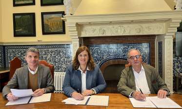 Firma del Convenio Fundación Valsaín