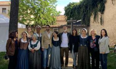 Visita al rodaje de la serie ‘Beguinas’
