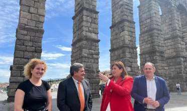 Visita ministro Inclusión social, Seguridad Social y Migraciones en el Acudecto