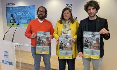 Presentación  de Magia en San Lorenzo, una plaza mágica