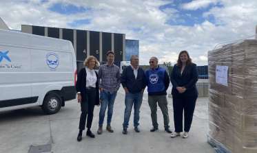 Donación de Drylock al Banco de Alimentos