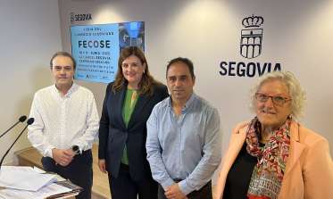 Presentación de la II Feria del Comercio de Segovia (FECOSE)