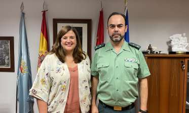 Recepción nuevo jefe de la Comandancia de la Guardia Civil de Segovia