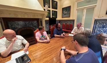 Reunión con la comisión de festejos de San Lorenzo
