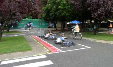 Parque infantil de trafico