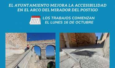 Aviso mirador del postigo