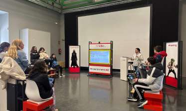 Stand de ciberseguridad del Instituto Nacional de Ciberseguridad (INCIBE) en la Sala Expresa