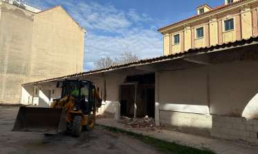 Inicio obras Mercado de los Huertos