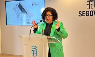 Rosalía Serrano en rueda de prensa