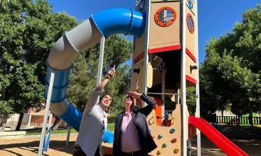 Abre al público el área infantil del Parque del Reloj en el barrio de Nueva Segovia