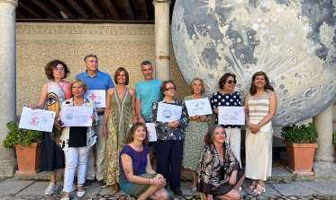 Entrega de la recaudación de la XVI Marcha de Mujeres