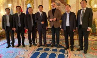 Visita de directivos de la ciudad china de Chongquing