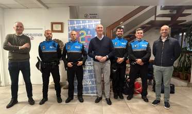 Primer grupo de policías locales Valencia