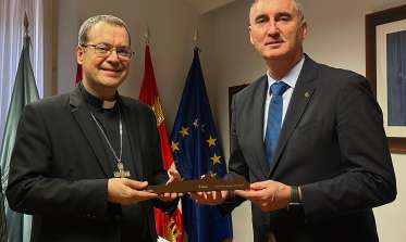 Recepción al nuevo obispo de la Diócesis de Segovia