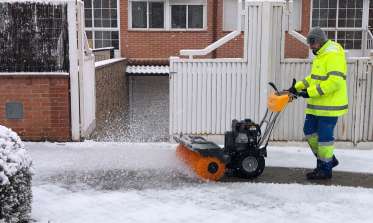 Limpieza de nevadas