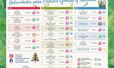 Cartel “Segovia Educa en Verde” incluye 85 actividades primavera 2025