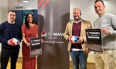 Presentación Torneo Balonmano IMD Segovia Caja Rural