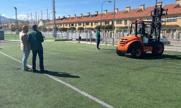 Inicio obras campo Fútbol 7 Nueva Segovia